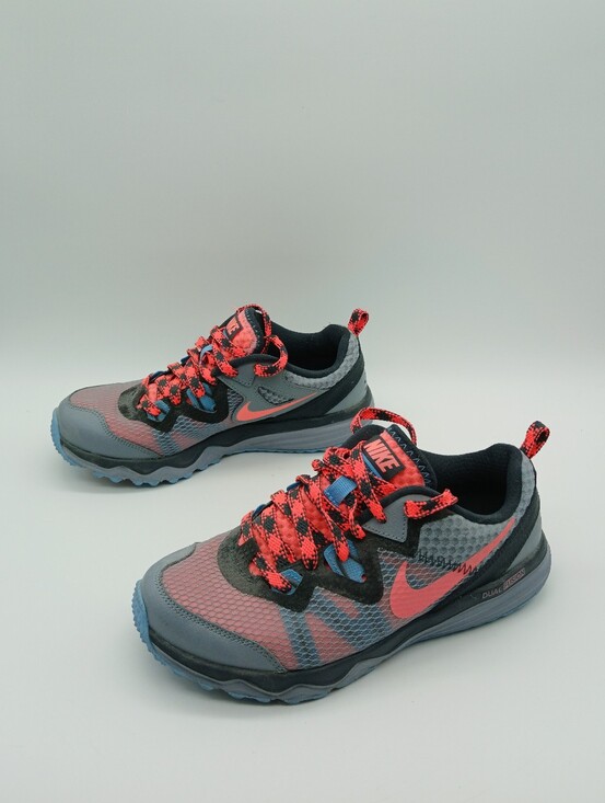 Nike Shoes - Nike Women's Fusion Trail Running Shoes in Coral & Gray